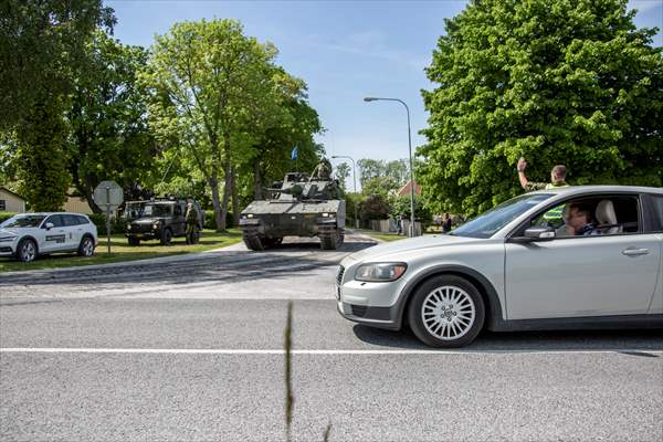 NATO military drill in Gotland