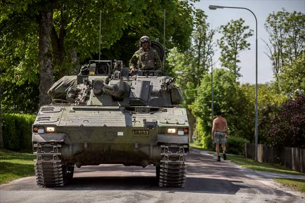 NATO military drill in Gotland