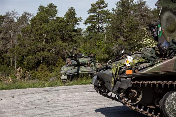 NATO military drill in Gotland