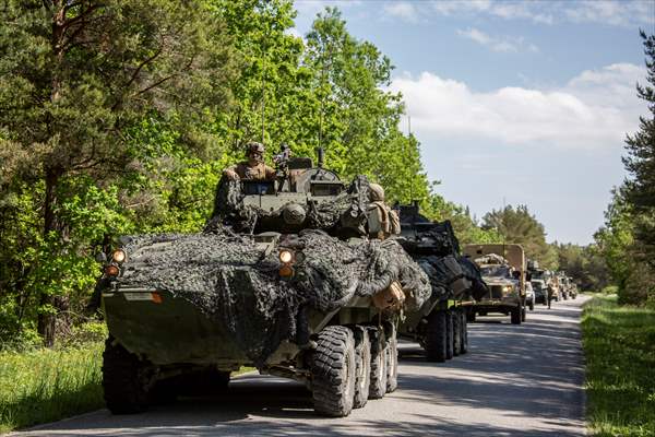 NATO military drill in Gotland