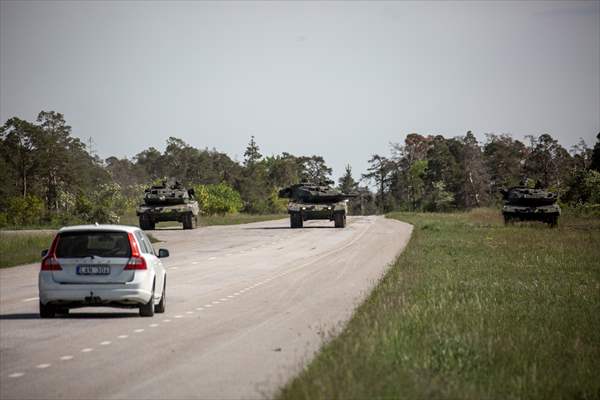 NATO military drill in Gotland