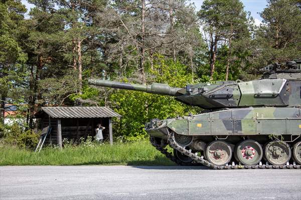 NATO military drill in Gotland