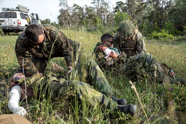 NATO military drill in Gotland