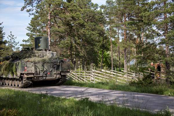 NATO military drill in Gotland