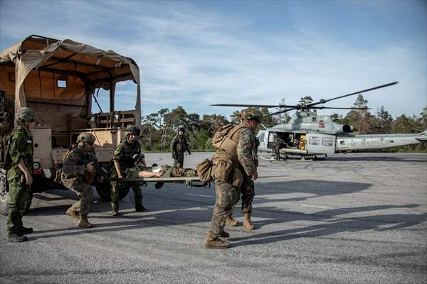 NATO military drill in Gotland