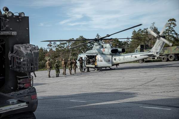 NATO military drill in Gotland