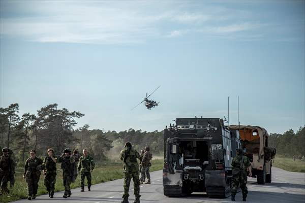 NATO military drill in Gotland