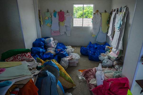 Colombian women in the textile industry