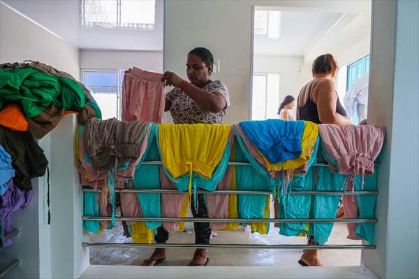 Colombian women in the textile industry