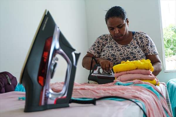 Colombian women in the textile industry