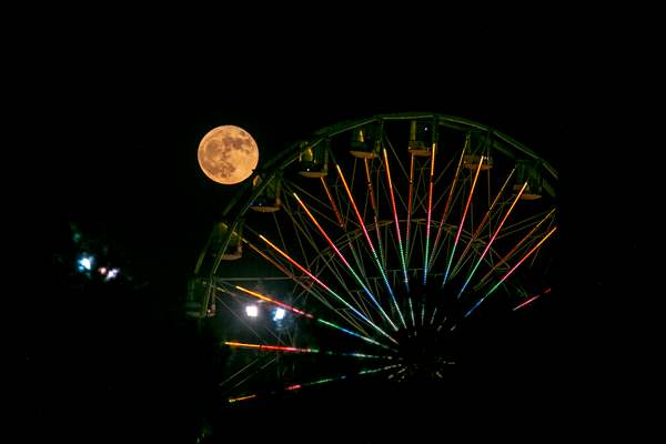 Full moon in Tunisia