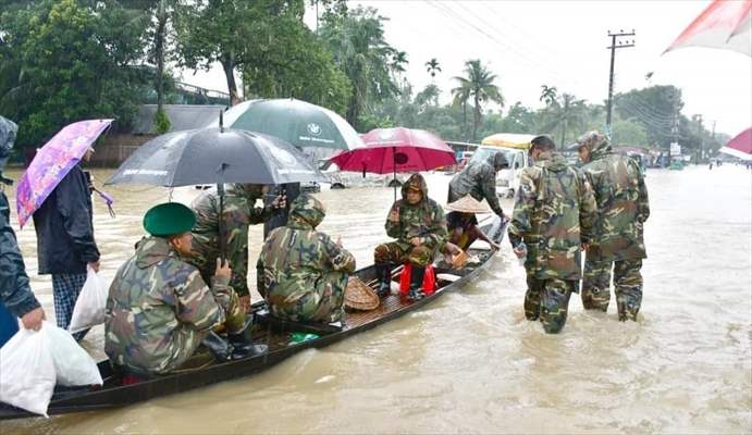 Over one million people marooned in Bangladesh’s northeastern border district of Sylhet
