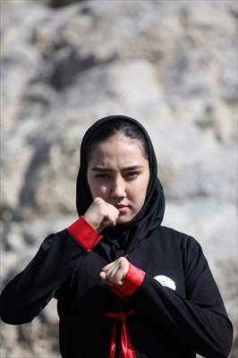 Afghan female Ninjas in Iran wants to participate in global competitions on behalf of their country