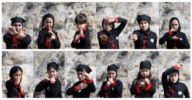 Afghan female Ninjas in Iran wants to participate in global competitions on behalf of their country