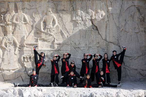 Afghan female Ninjas in Iran wants to participate in global competitions on behalf of their country