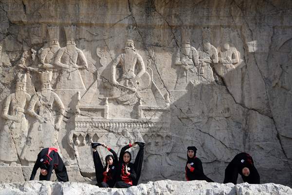 Afghan female Ninjas in Iran wants to participate in global competitions on behalf of their country