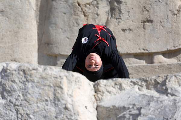 Afghan female Ninjas in Iran wants to participate in global competitions on behalf of their country