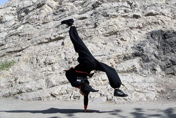 Afghan female Ninjas in Iran wants to participate in global competitions on behalf of their country