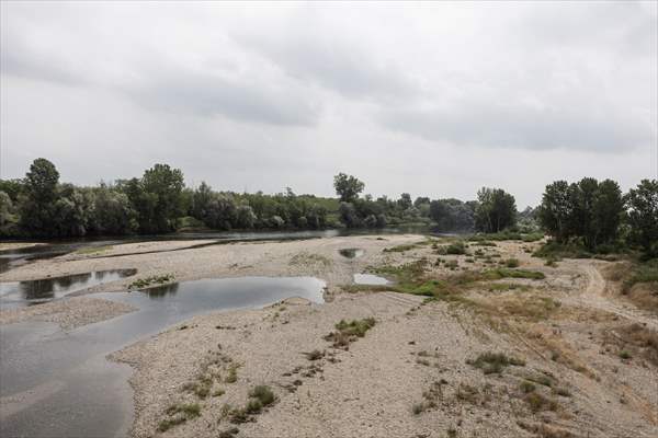 Drought emergency in Piedmont, Italy