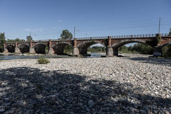 Drought emergency in Piedmont, Italy