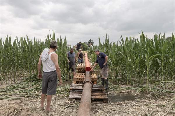 Drought emergency in Piedmont, Italy