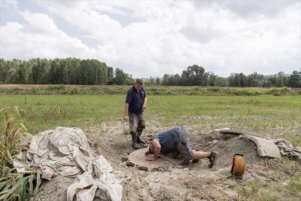 Drought emergency in Piedmont, Italy