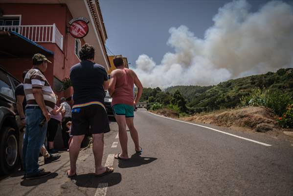 Wildfires in Spain