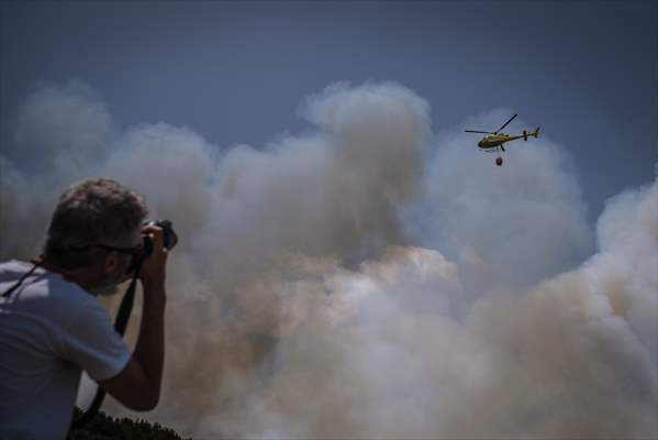 Wildfires in Spain