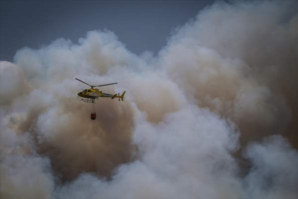 Wildfires in Spain