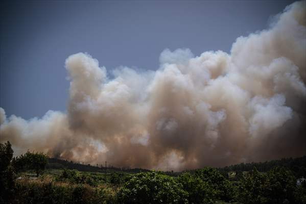 Wildfires in Spain