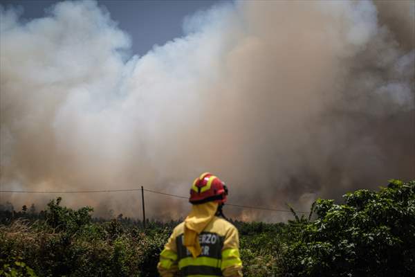 Wildfires in Spain