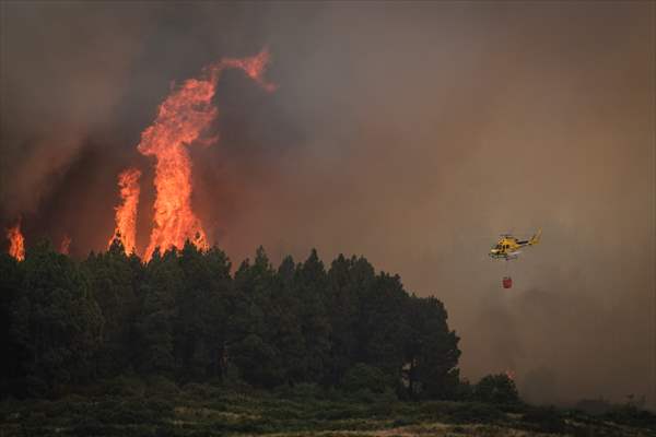 Wildfires in Spain