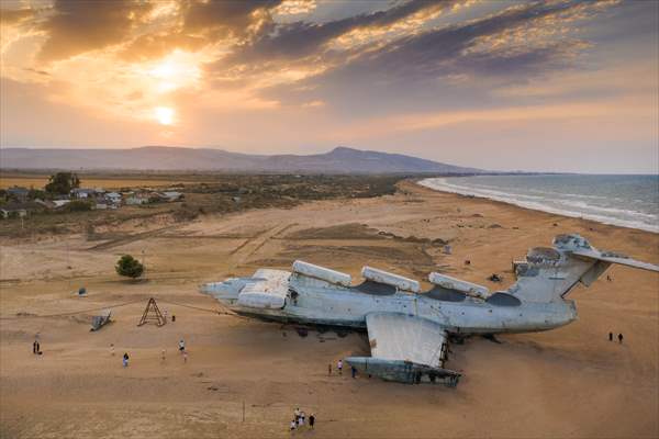 The rocket ship-ekranoplan of the project 903 "Lun"