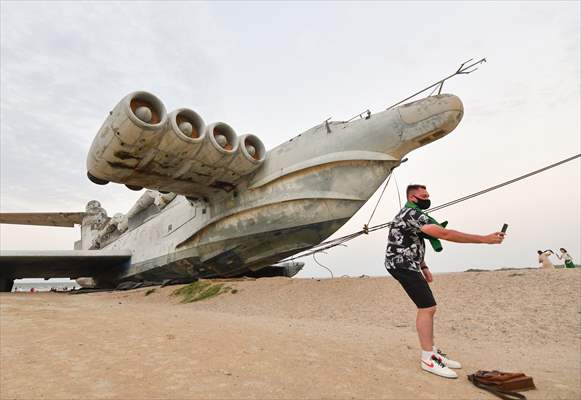 The rocket ship-ekranoplan of the project 903 "Lun"