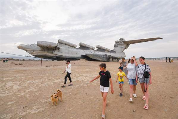 The rocket ship-ekranoplan of the project 903 "Lun"