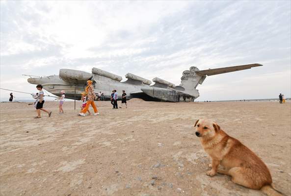 The rocket ship-ekranoplan of the project 903 "Lun"
