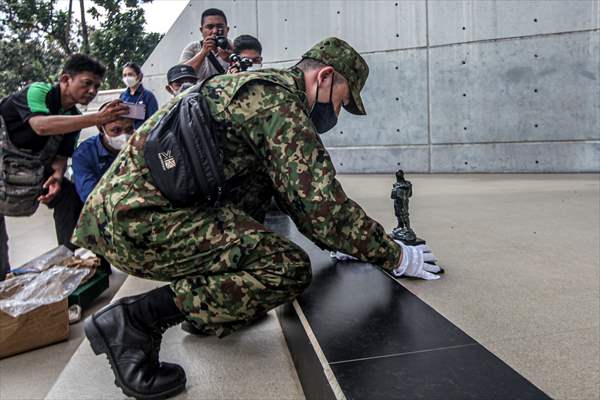 Japan Ground Self-Defense Force visit Monpera Museum in Indonesia