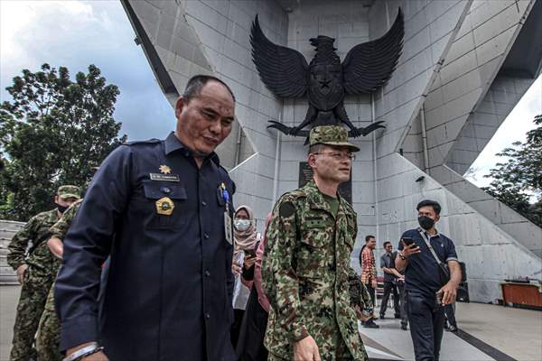 Japan Ground Self-Defense Force visit Monpera Museum in Indonesia