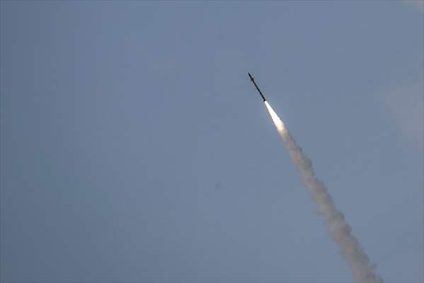 Iron Dome air systems fired against rockets launched from Gaza
