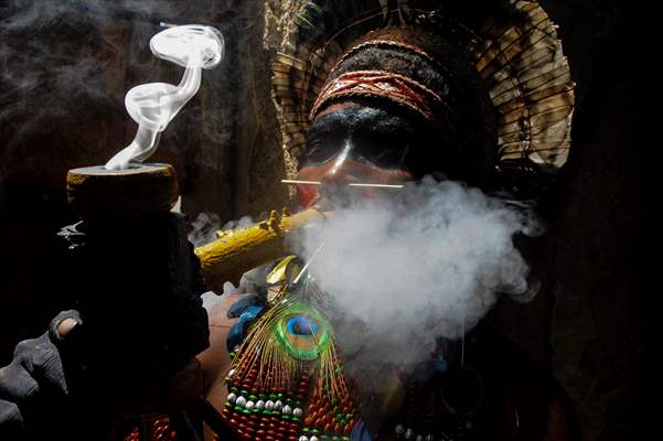 International Day of Indigenous Peoples in Rio de Janeiro Brazil