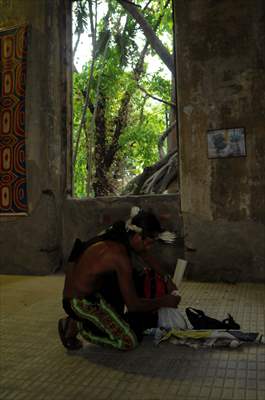 International Day of Indigenous Peoples in Rio de Janeiro Brazil