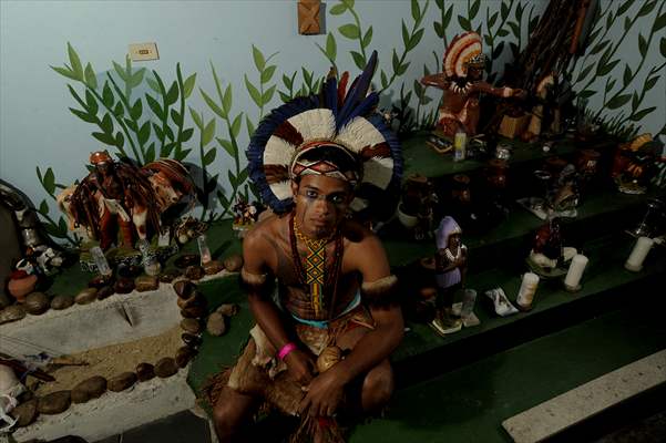 International Day of Indigenous Peoples in Rio de Janeiro Brazil