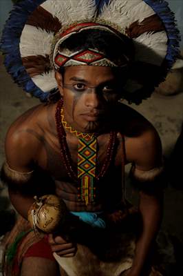 International Day of Indigenous Peoples in Rio de Janeiro Brazil