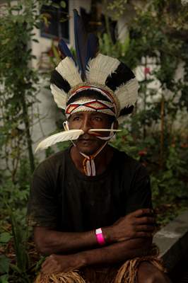 International Day of Indigenous Peoples in Rio de Janeiro Brazil