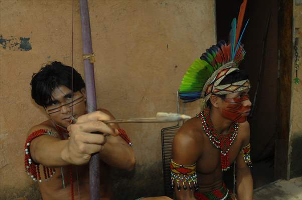 International Day of Indigenous Peoples in Rio de Janeiro Brazil