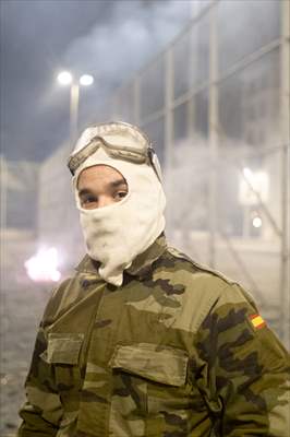 "Night of Alborada” fireworks in Elche