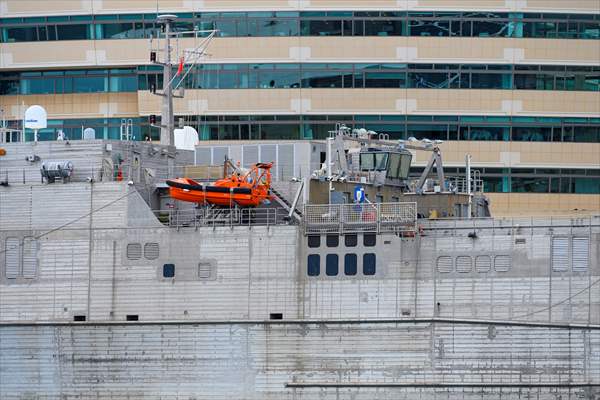 United States Navy's Military Sealift Command's Spearhead-class expeditionary fast transport USNS Carson City