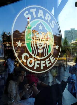 Former Starbucks coffee shops reopened as Stars Coffee in Russia