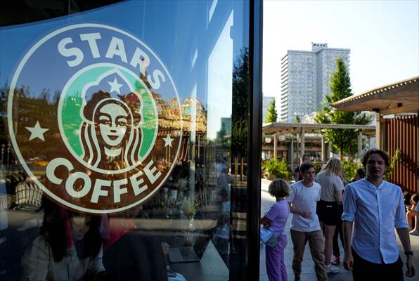 Former Starbucks coffee shops reopened as Stars Coffee in Russia