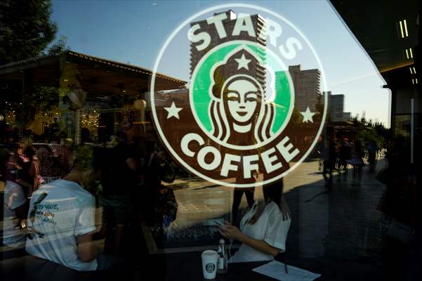 Former Starbucks coffee shops reopened as Stars Coffee in Russia